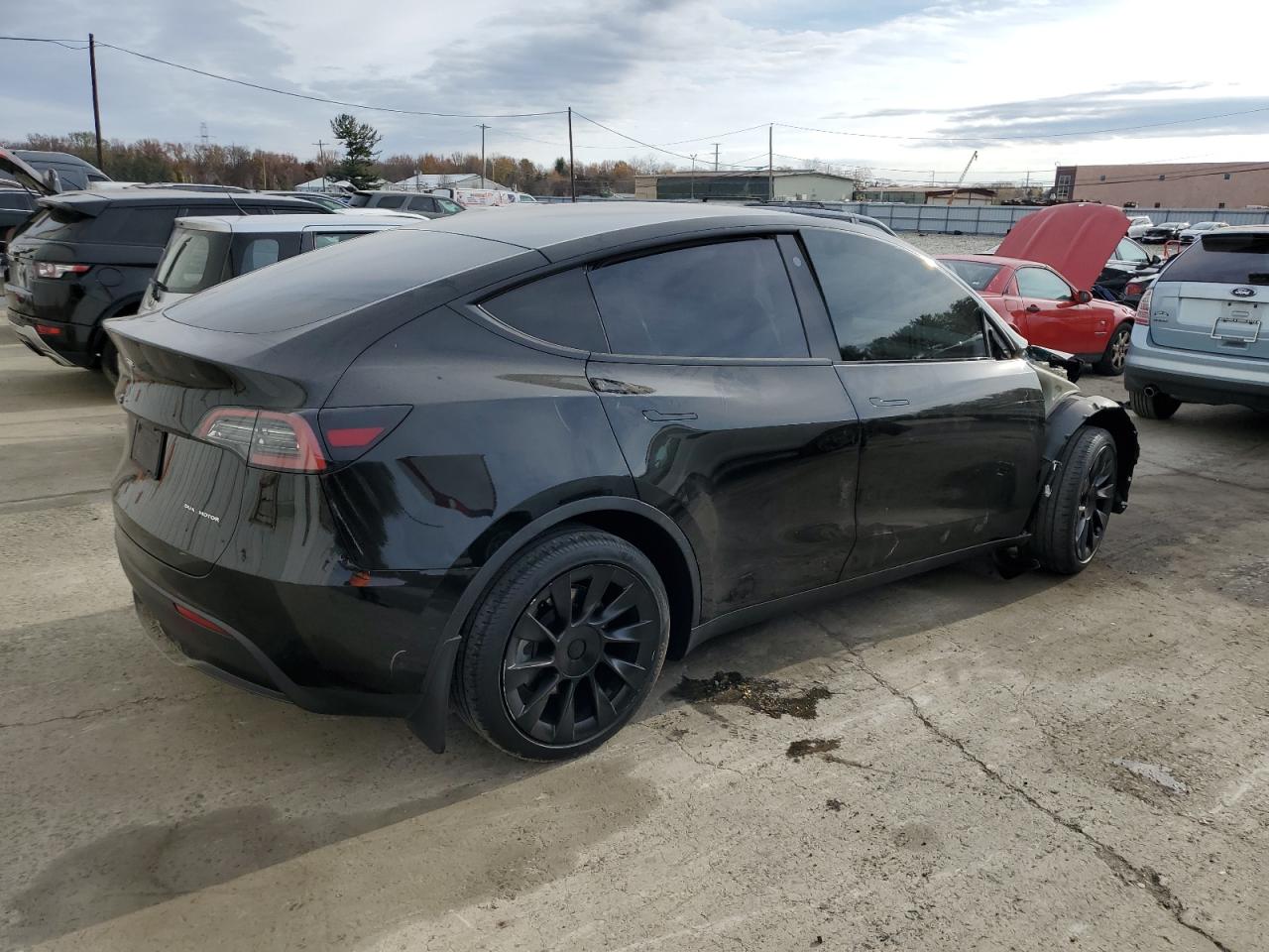 VIN 5YJYGDEE2MF280246 2021 TESLA MODEL Y no.3