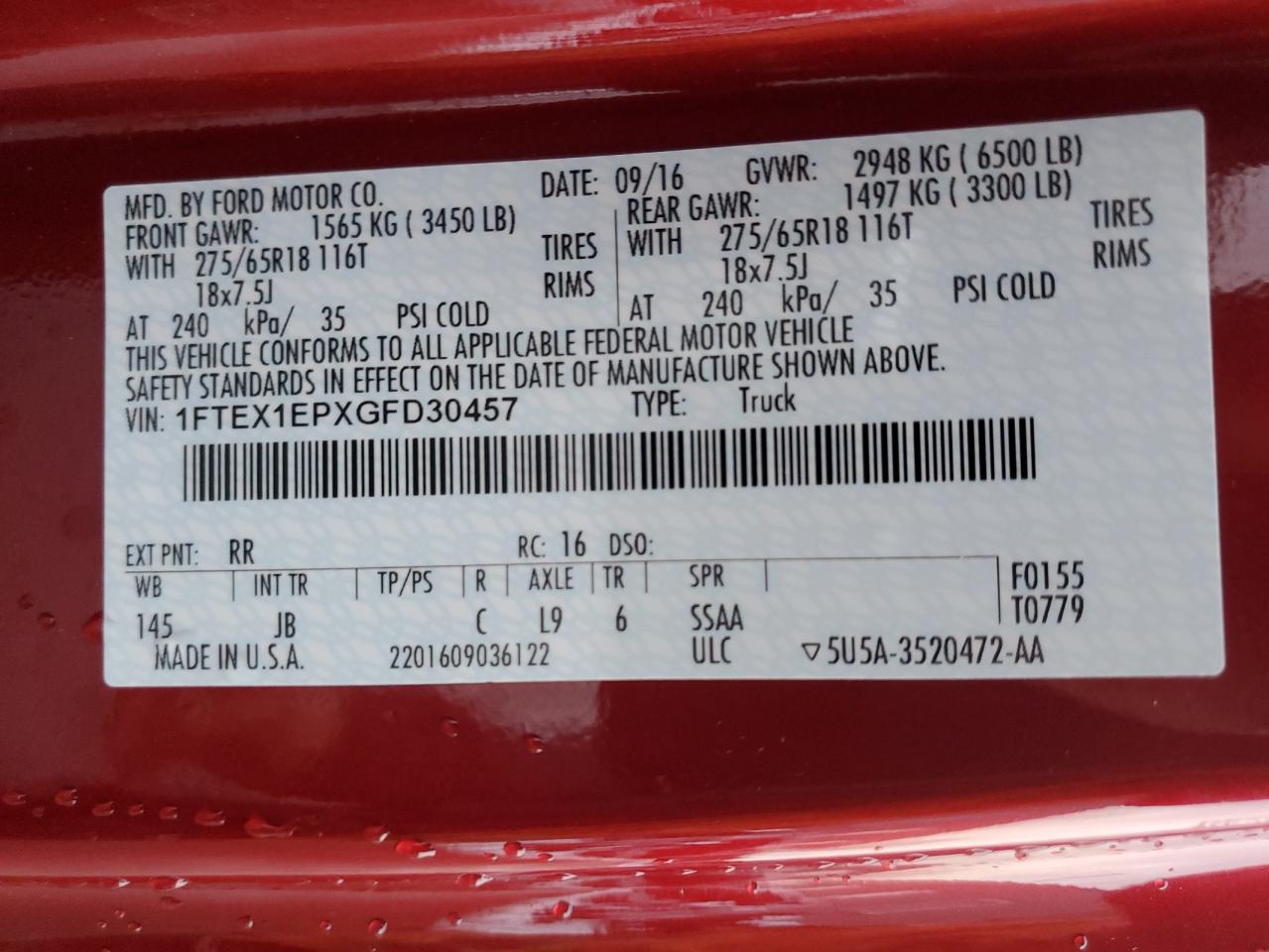 2016 Ford F-150 - Image 12
