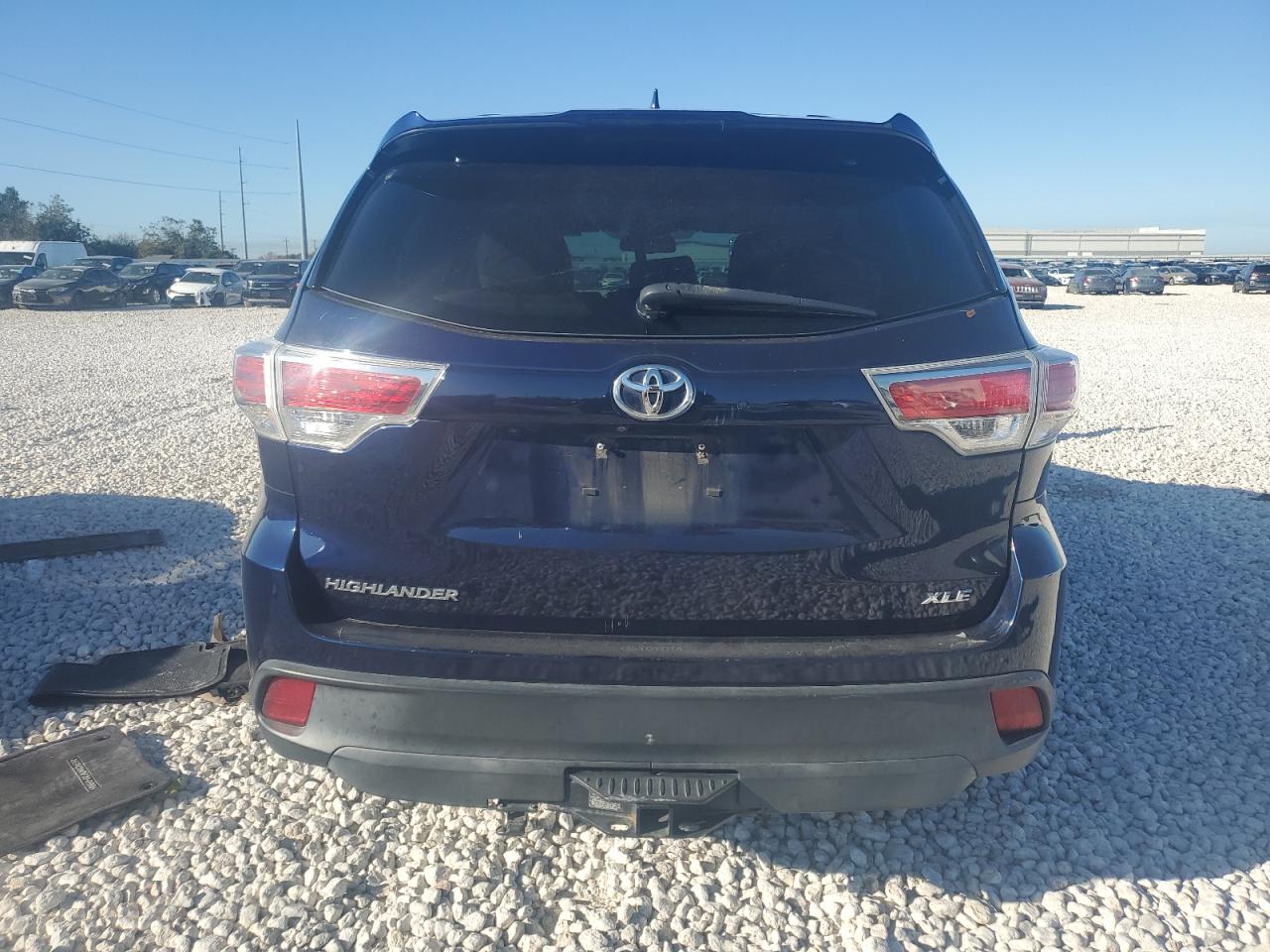 2015 Toyota Highlander Xle VIN: 5TDKKRFH4FS076685 Lot: 80674454