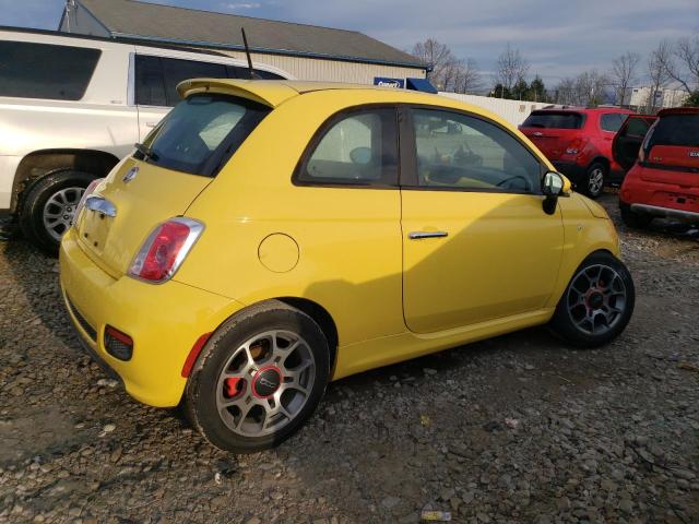  FIAT 500 2013 Желтый