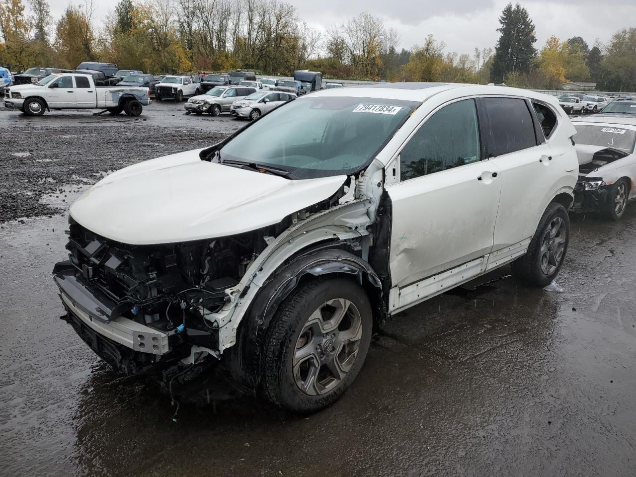 2018 Honda Cr-V Exl VIN: 2HKRW2H85JH675195 Lot: 79417834