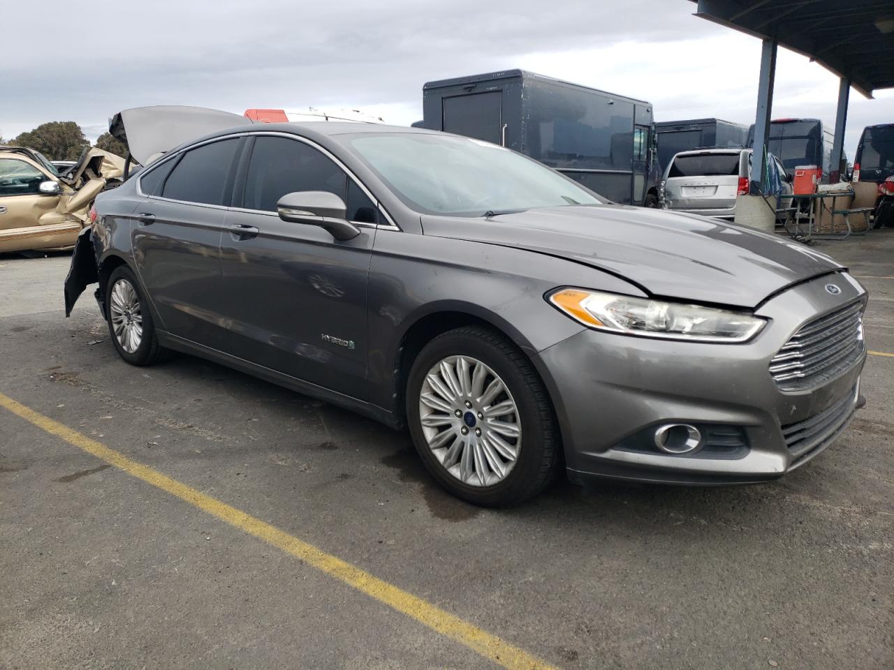 VIN 3FA6P0LU1DR208775 2013 FORD FUSION no.4