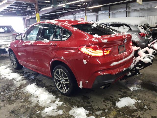  BMW X4 2015 Красный