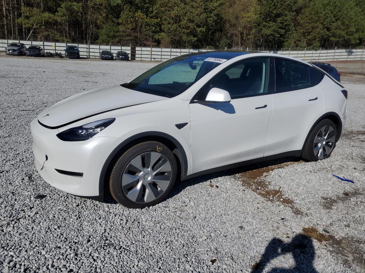 VIN 5YJYGDEEXMF207576 2021 TESLA MODEL Y no.1