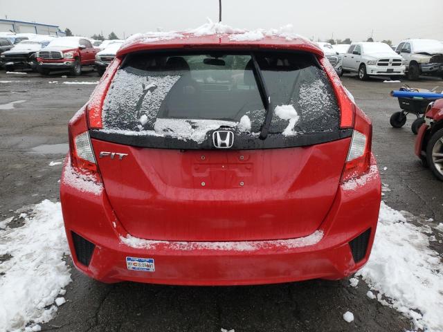 Хэтчбеки HONDA FIT 2016 Красный