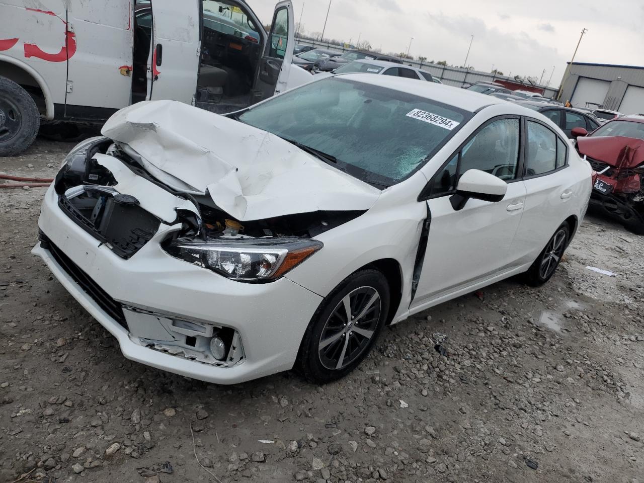 2020 Subaru Impreza Premium იყიდება Cahokia Heights-ში, IL - Front End