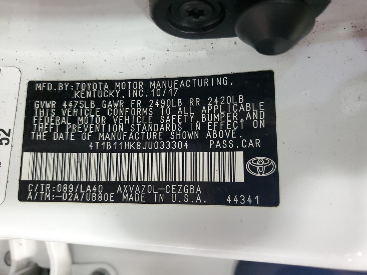 2018 Toyota Camry - Image 13