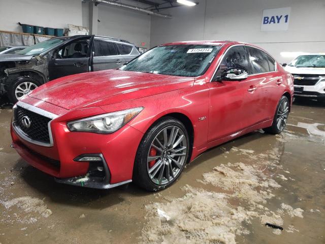  INFINITI Q50 2020 Красный