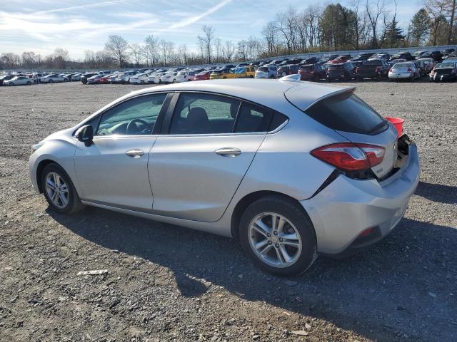  CHEVROLET CRUZE 2018 Silver