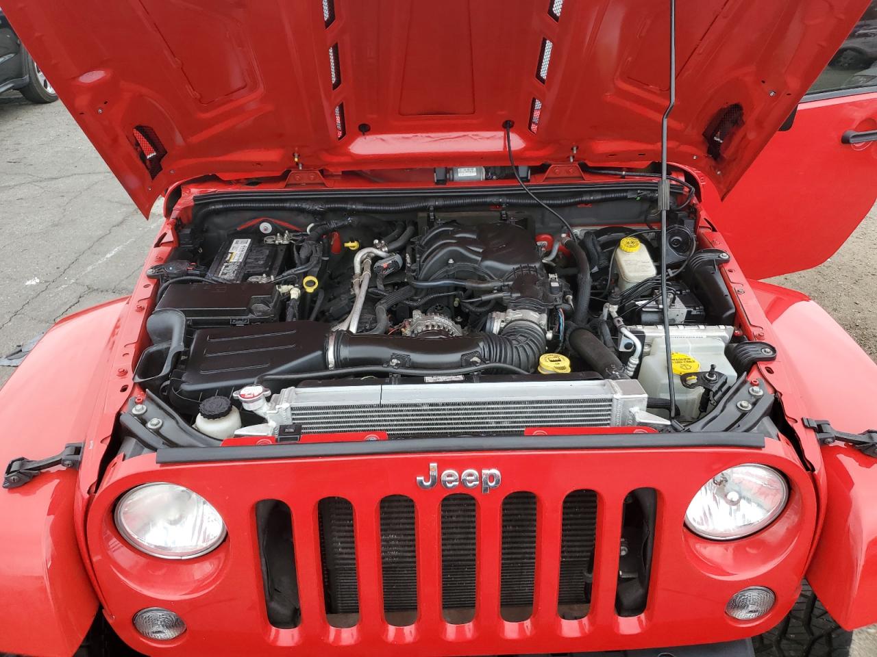 VIN 1C4BJWFG1EL232836 2014 JEEP WRANGLER no.12