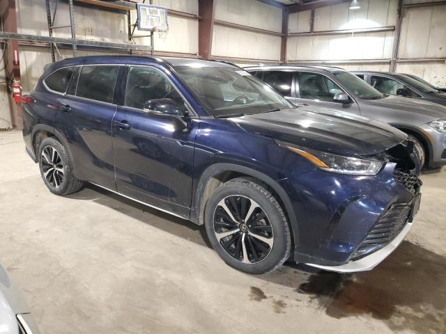  TOYOTA HIGHLANDER 2021 Синий