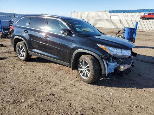  TOYOTA HIGHLANDER 2019 Czarny