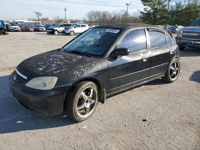 2001 Honda Civic Lx de vânzare în Lexington, KY - Rear End