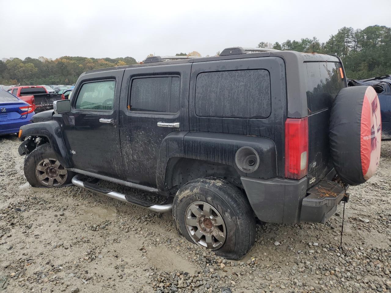 2007 Hummer H3 VIN: 5GTDN13EX78211890 Lot: 80191664