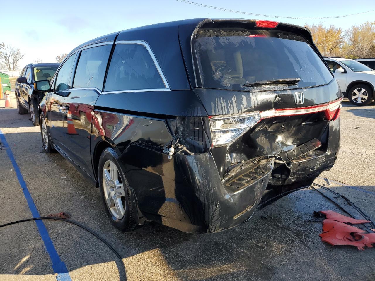 2011 Honda Odyssey Touring VIN: 5FNRL5H94BB070460 Lot: 78720734