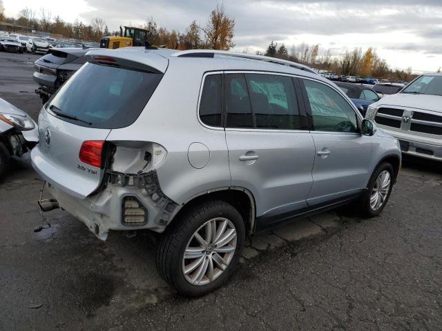  VOLKSWAGEN TIGUAN 2014 Серебристый