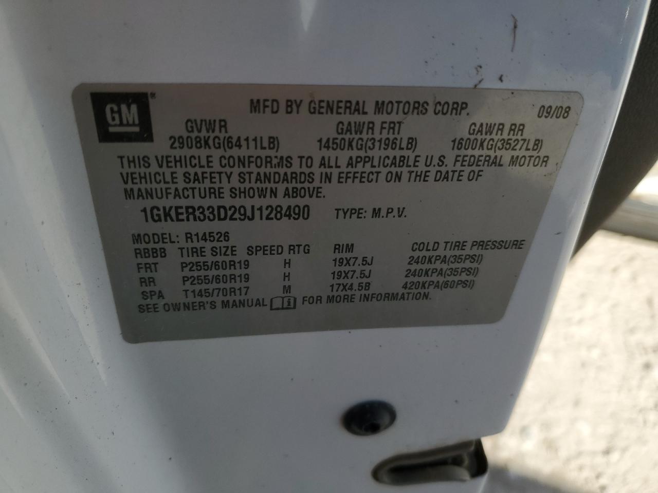 2009 GMC Acadia - Image 13