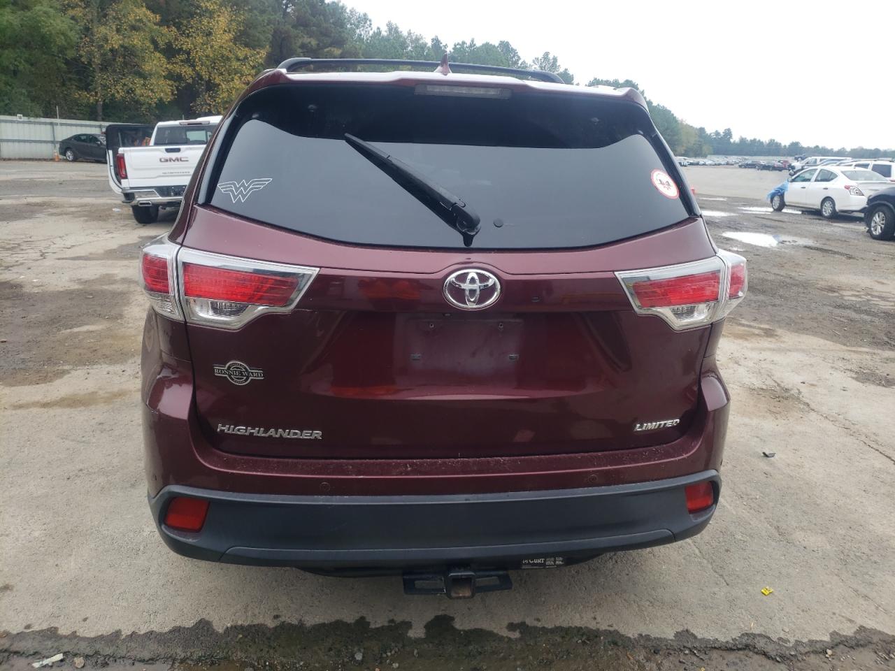 2016 Toyota Highlander Limited VIN: 5TDYKRFH0GS145481 Lot: 79138274