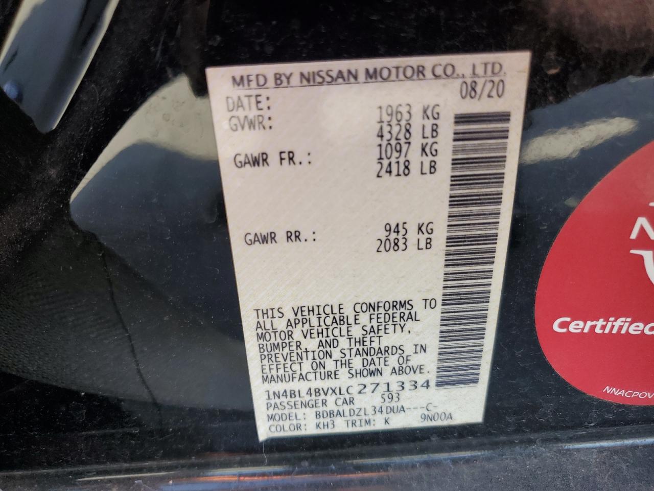 2020 Nissan Altima - Image 12