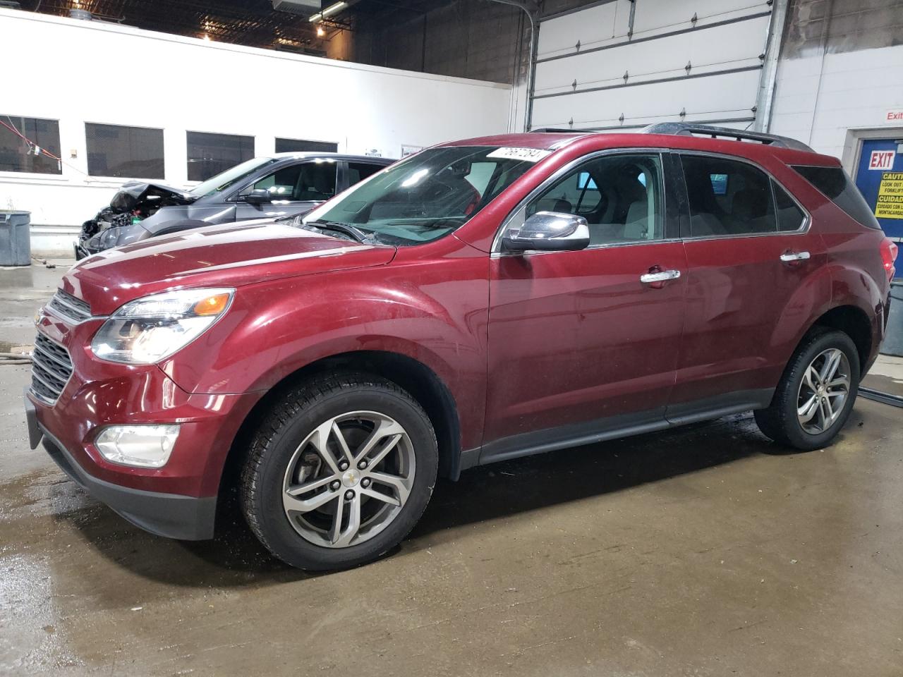 2016 Chevrolet Equinox Ltz VIN: 2GNFLGE39G6279034 Lot: 77667284