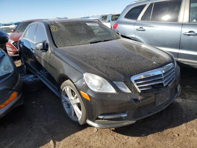  MERCEDES-BENZ E-CLASS 2013 Чорний