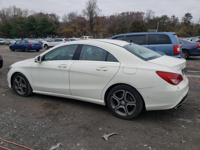 Sedans MERCEDES-BENZ CLA-CLASS 2014 Biały