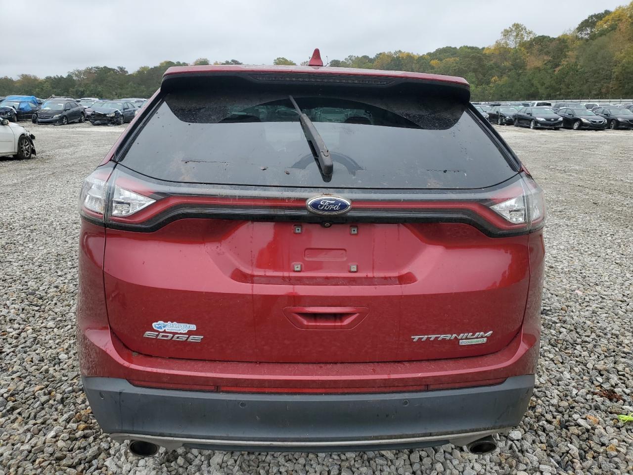 2017 Ford Edge Titanium VIN: 2FMPK3K93HBB71367 Lot: 79627044