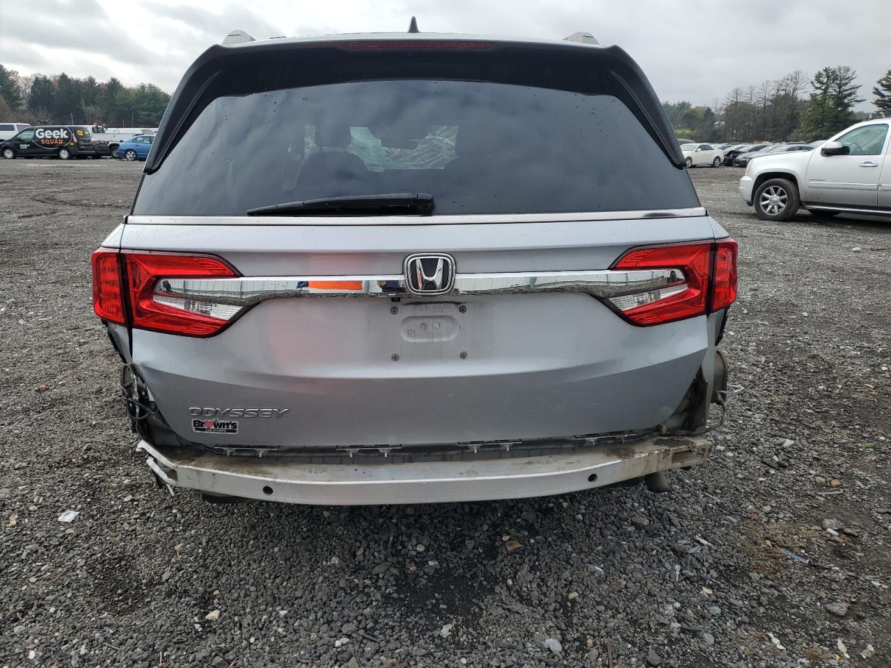 2018 Honda Odyssey Exl VIN: 5FNRL6H73JB008342 Lot: 80840734