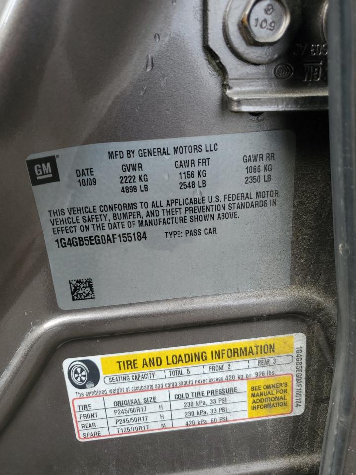 2010 Buick LaCrosse - Image 13