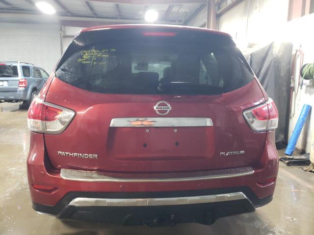  NISSAN PATHFINDER 2014 Червоний