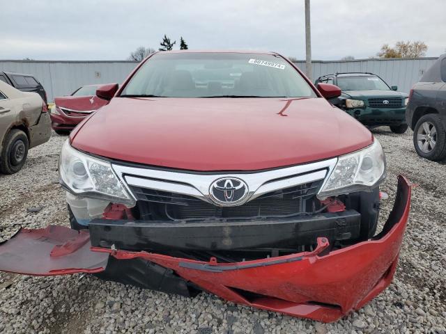  TOYOTA CAMRY 2012 Red