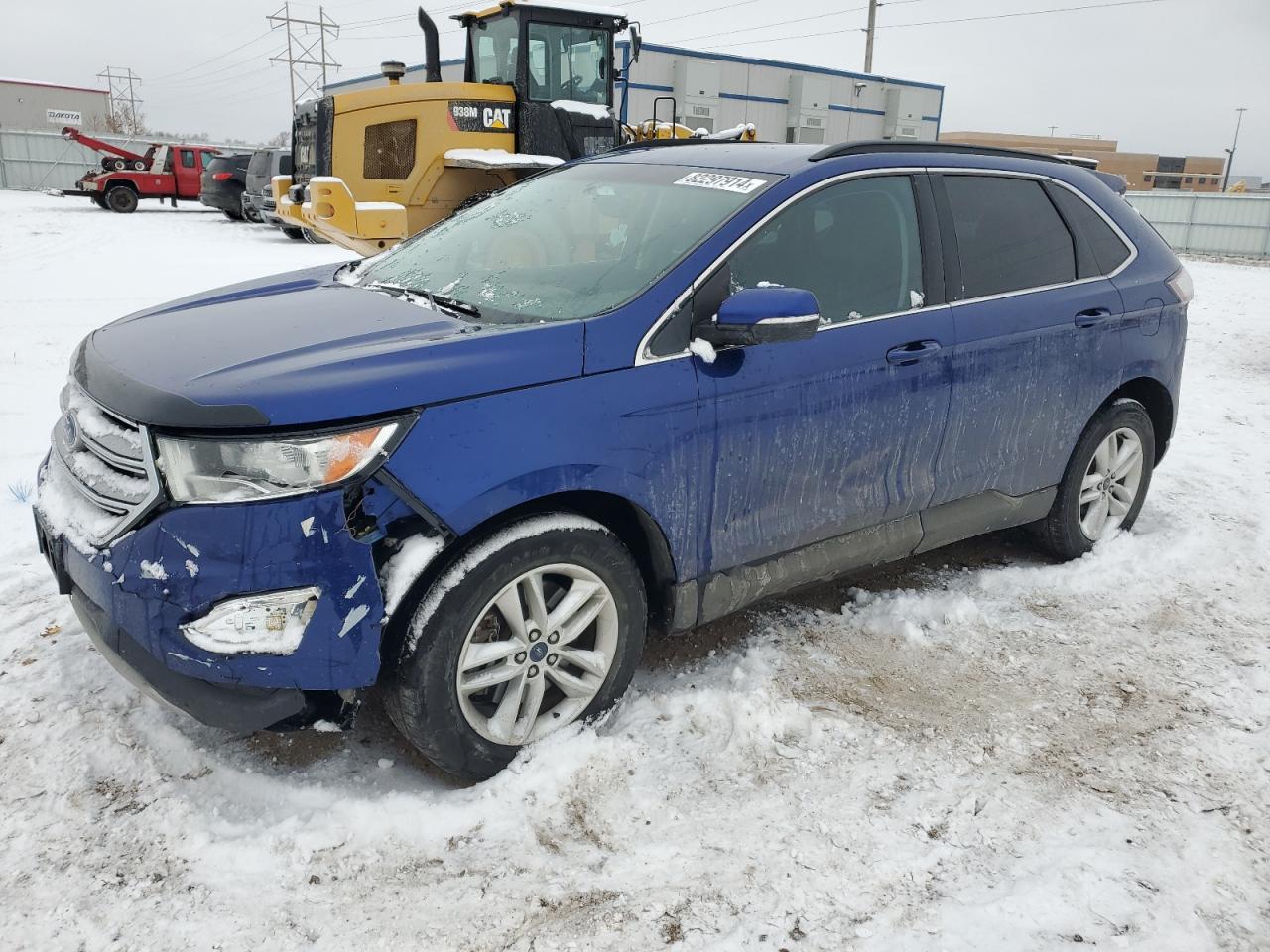 VIN 2FMTK4J80FBB48591 2015 FORD EDGE no.1