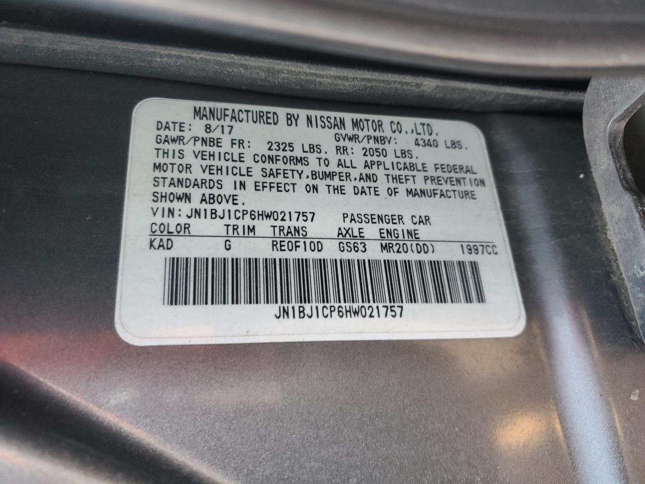 2017 Nissan Rogue - Image 15