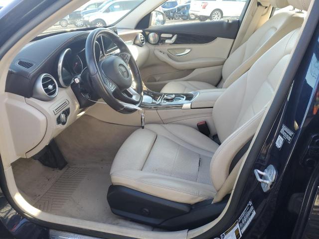 Sedans MERCEDES-BENZ C-CLASS 2015 Granatowy