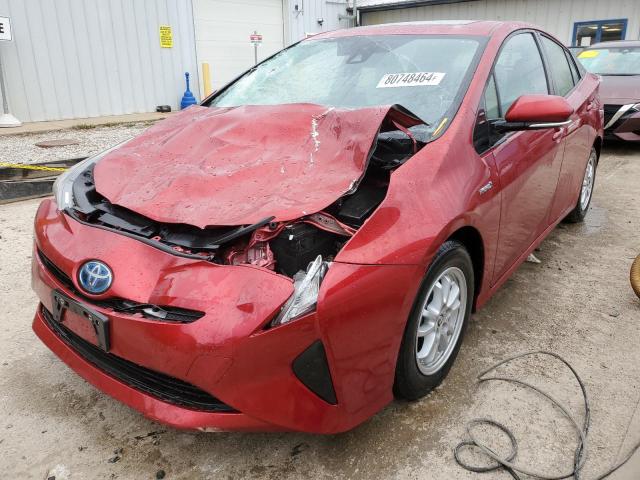  TOYOTA PRIUS 2016 Красный