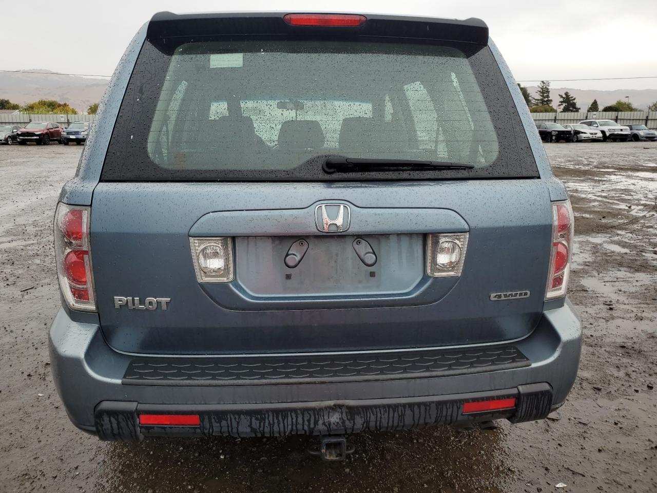 2007 Honda Pilot Lx VIN: 2HKYF18137H535888 Lot: 80348774