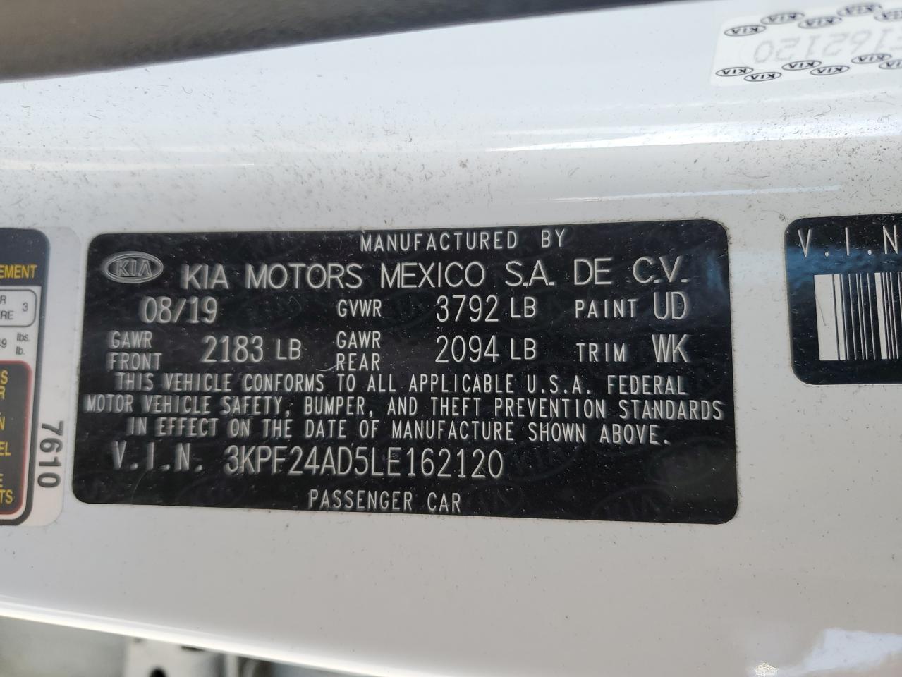2020 Kia Forte - Image 12