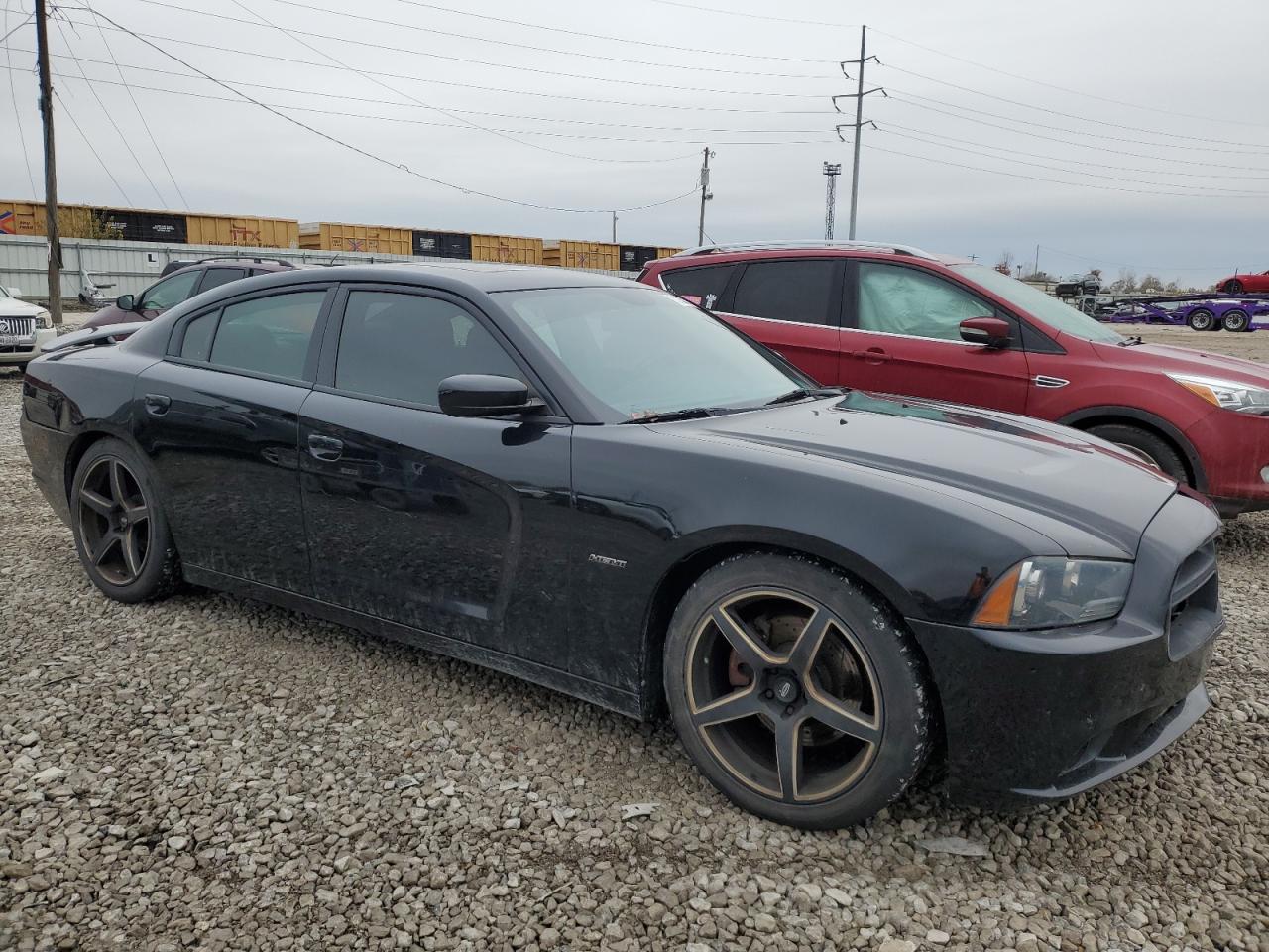 VIN 2C3CDXCT7EH340818 2014 DODGE CHARGER no.4