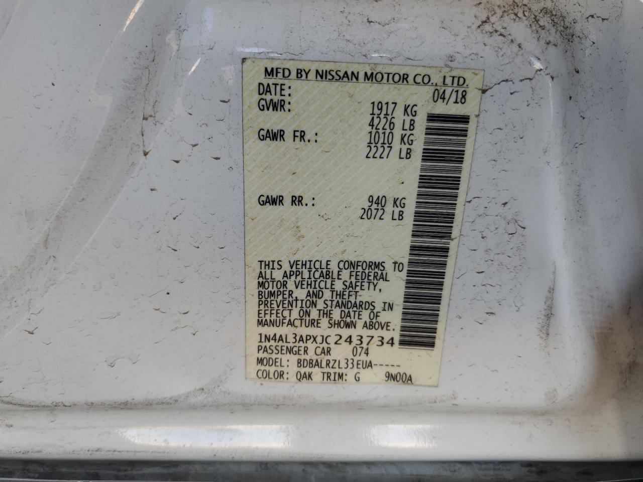 2018 Nissan Altima - Image 12