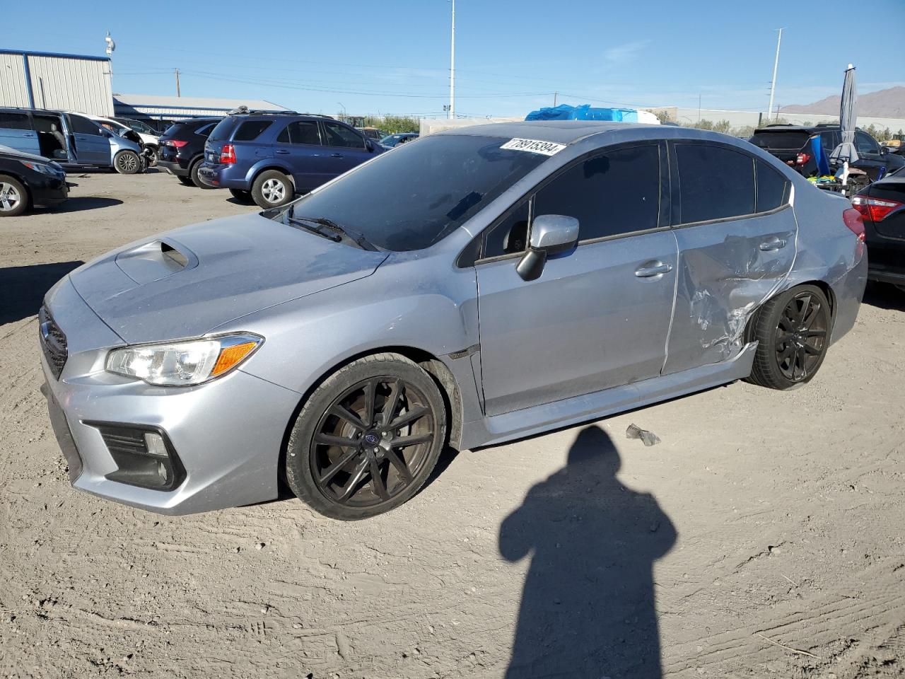 2021 Subaru Wrx Premium VIN: JF1VA1C61M9823858 Lot: 78915394