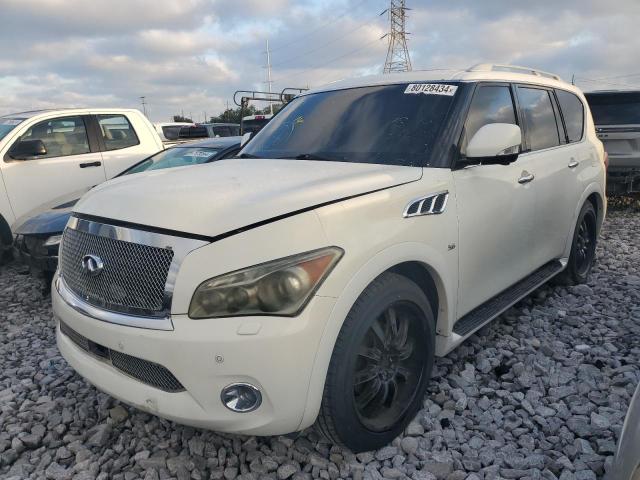 2014 Infiniti Qx80  продається в New Orleans, LA - Burn