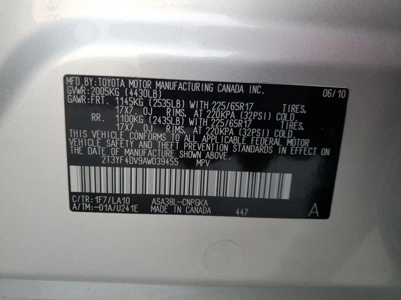2010 Toyota RAV 4 - Image 13