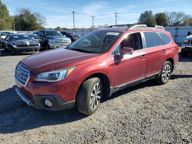  SUBARU OUTBACK 2015 Красный