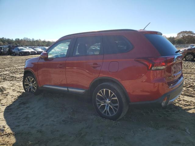  MITSUBISHI OUTLANDER 2016 Czerwony