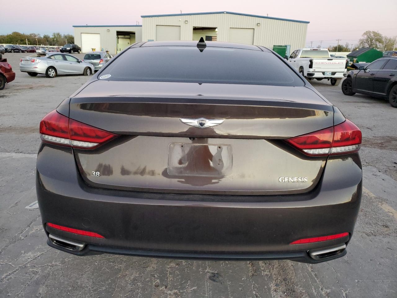 2015 Hyundai Genesis 3.8L VIN: KMHGN4JE2FU060828 Lot: 80496674