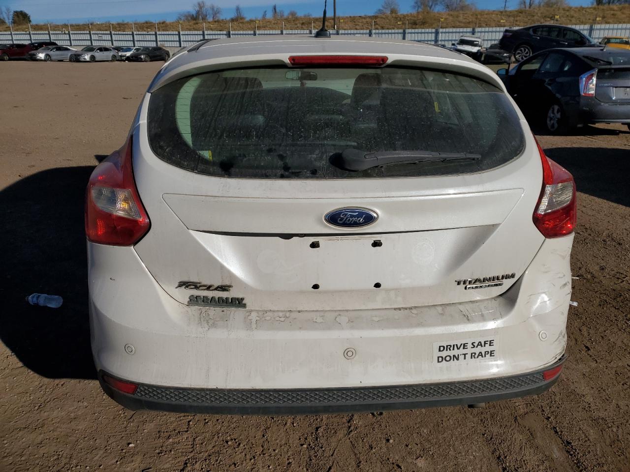 VIN 1FADP3N28DL123838 2013 FORD FOCUS no.6