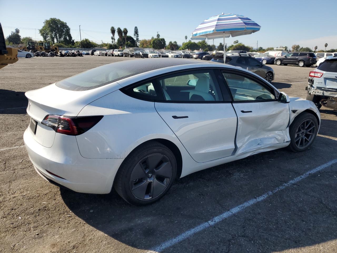 VIN 5YJ3E1EA3PF621640 2023 TESLA MODEL 3 no.3