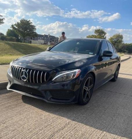  MERCEDES-BENZ C-CLASS 2018 Czarny