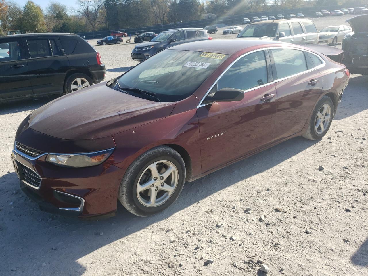 2016 Chevrolet Malibu Ls VIN: 1G1ZB5ST5GF315205 Lot: 79253304