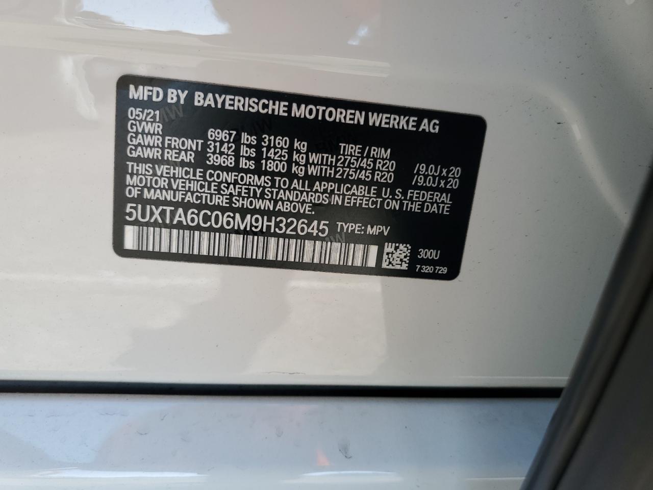 2021 BMW X5 - Image 13